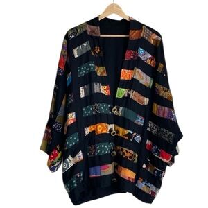 Vintage Native Wear Patchwork Jacket, One Size